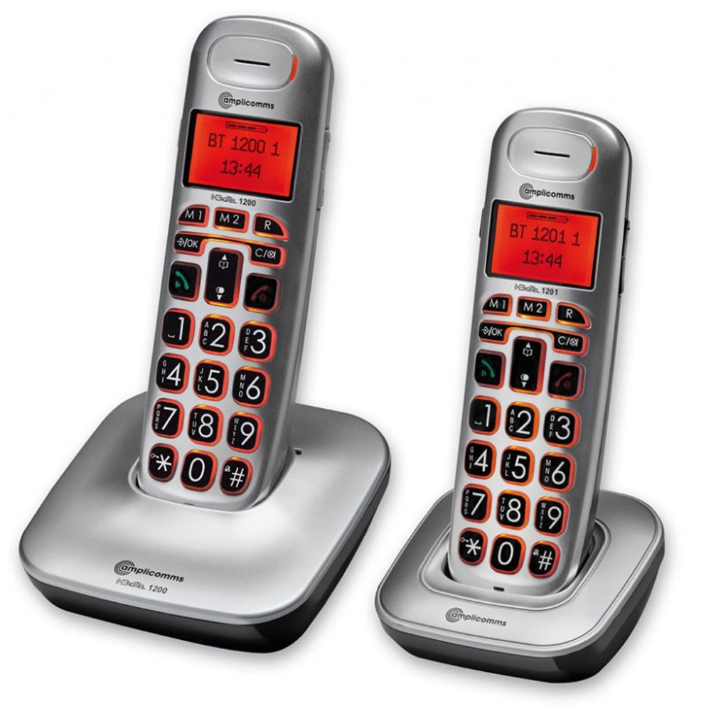 Amplified Cordless Telephones Twin Packs My Hearing Aid